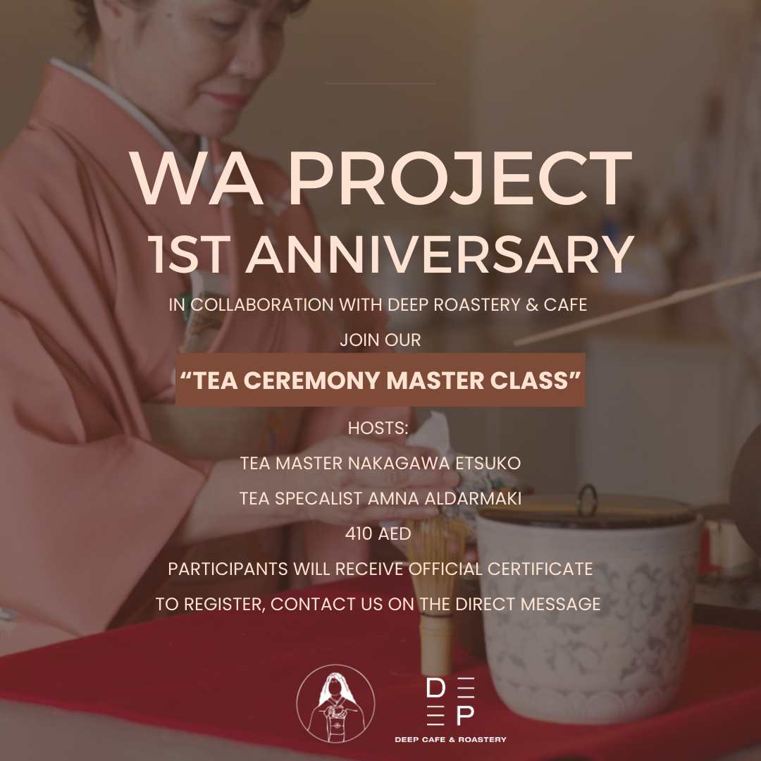 TEA CEREMONY MASTERCLASS – WA Project